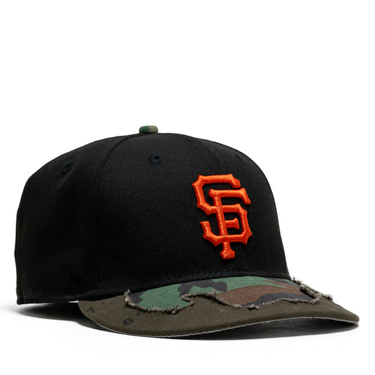 CUSTOM CAMO & CANVAS HAT (pick your team)