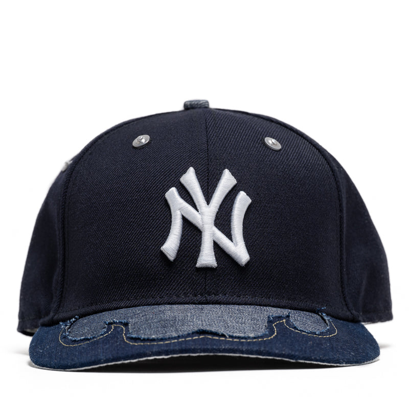 CUSTOM JAPANESE DENIM FITTED (pick your team)