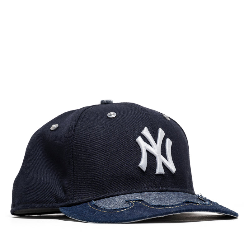 CUSTOM JAPANESE DENIM FITTED (pick your team)