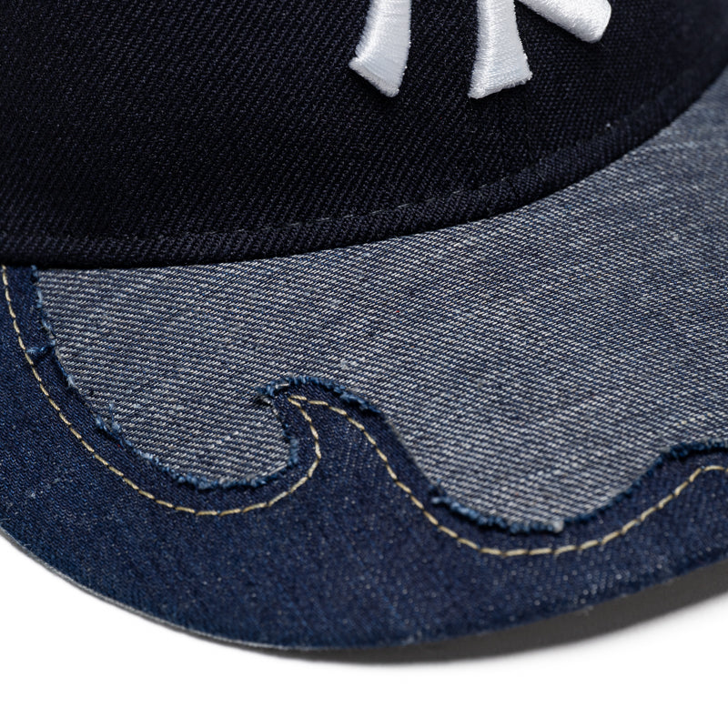 CUSTOM JAPANESE DENIM FITTED (pick your team)