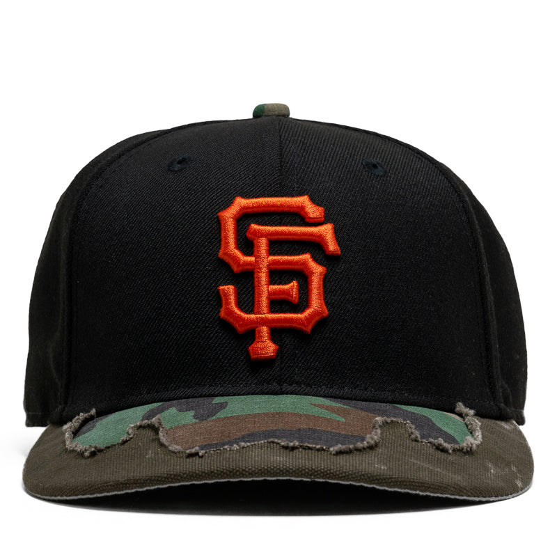 CUSTOM CAMO & CANVAS HAT (pick your team)