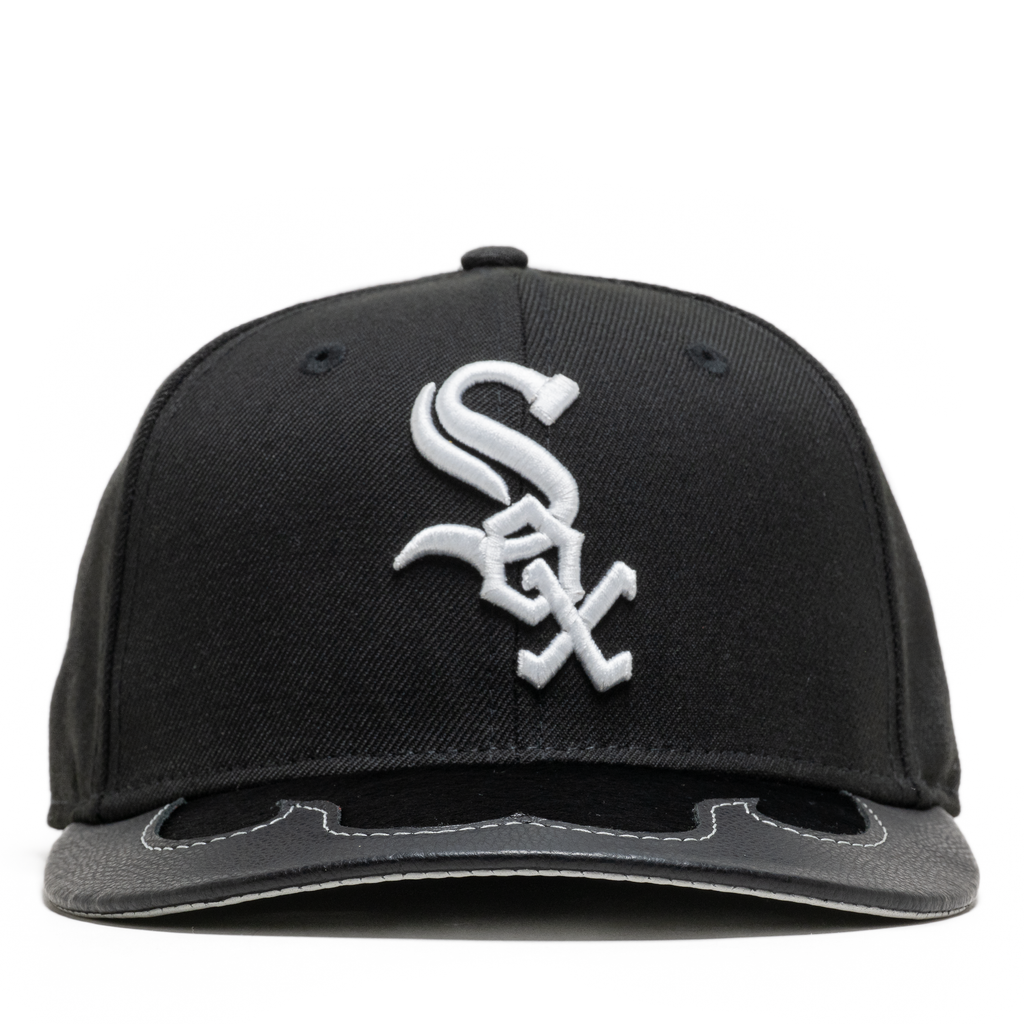 CUSTOM BLACK ON BLACK CHI TOWN FITTED