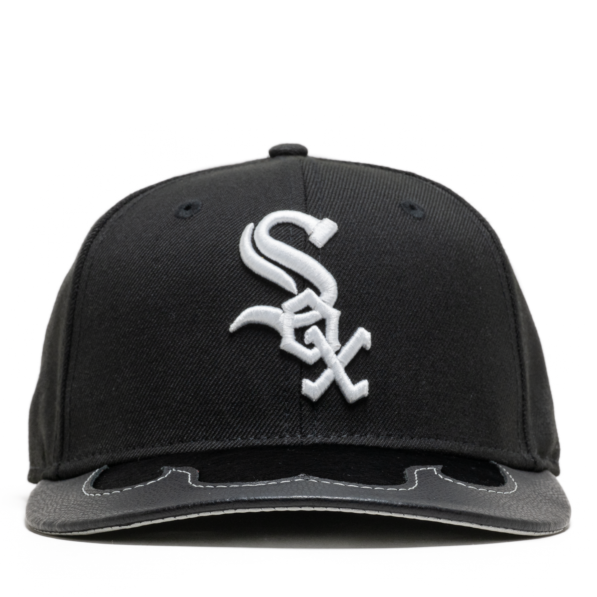 CUSTOM BLACK ON BLACK CHI TOWN FITTED