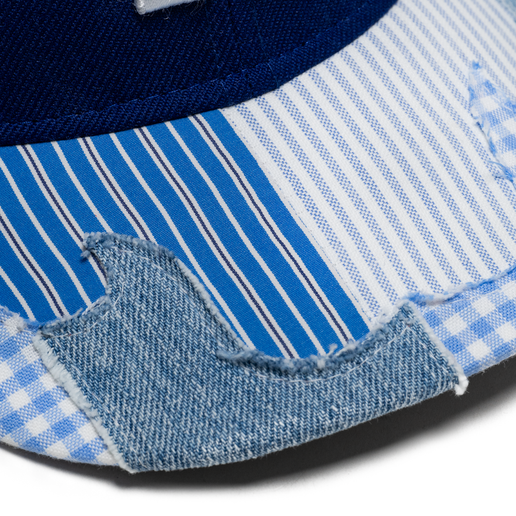CUSTOM POLO PATCHWORK FITTED (pick your team)