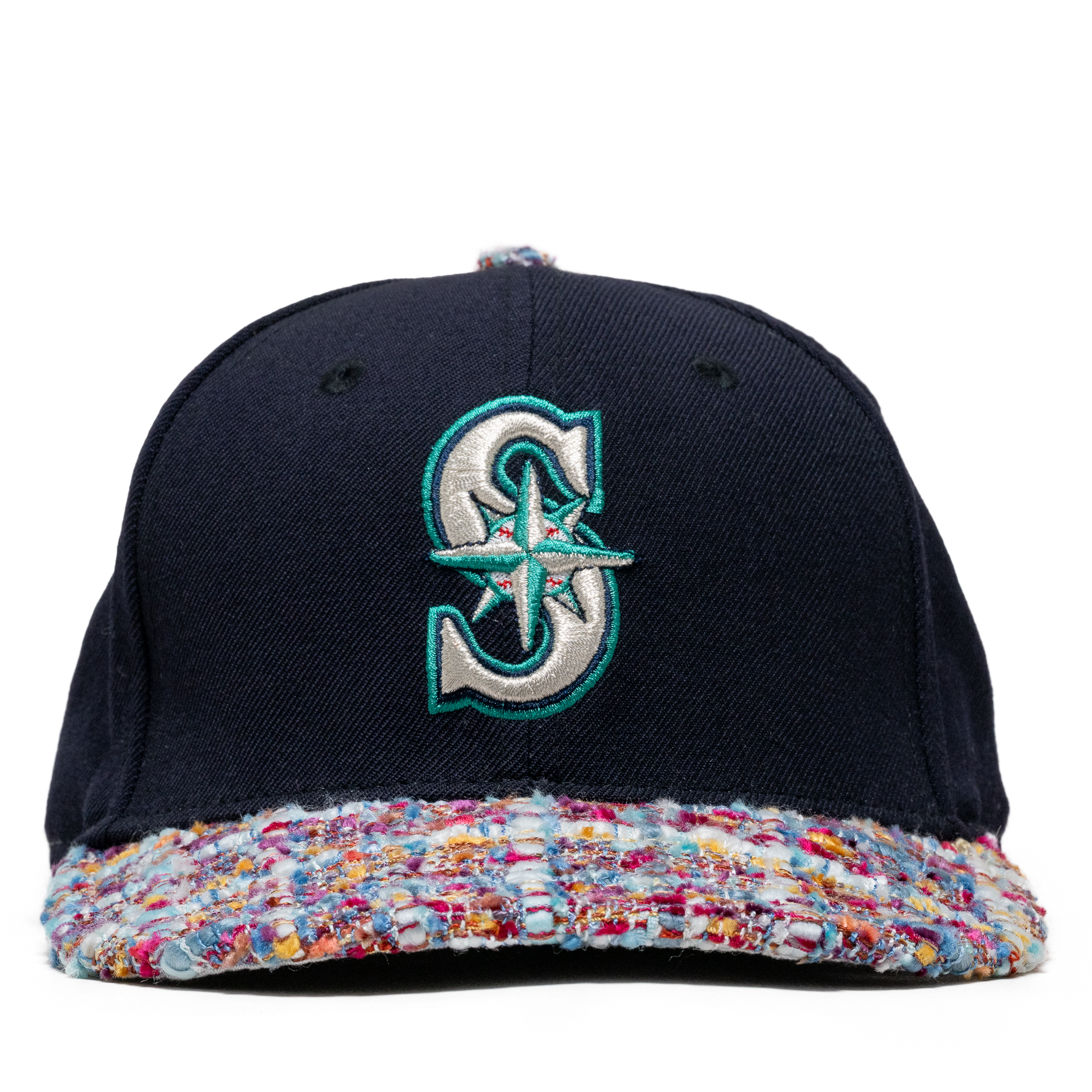 CUSTOM BLUE TWEED FITTED (pick your team)
