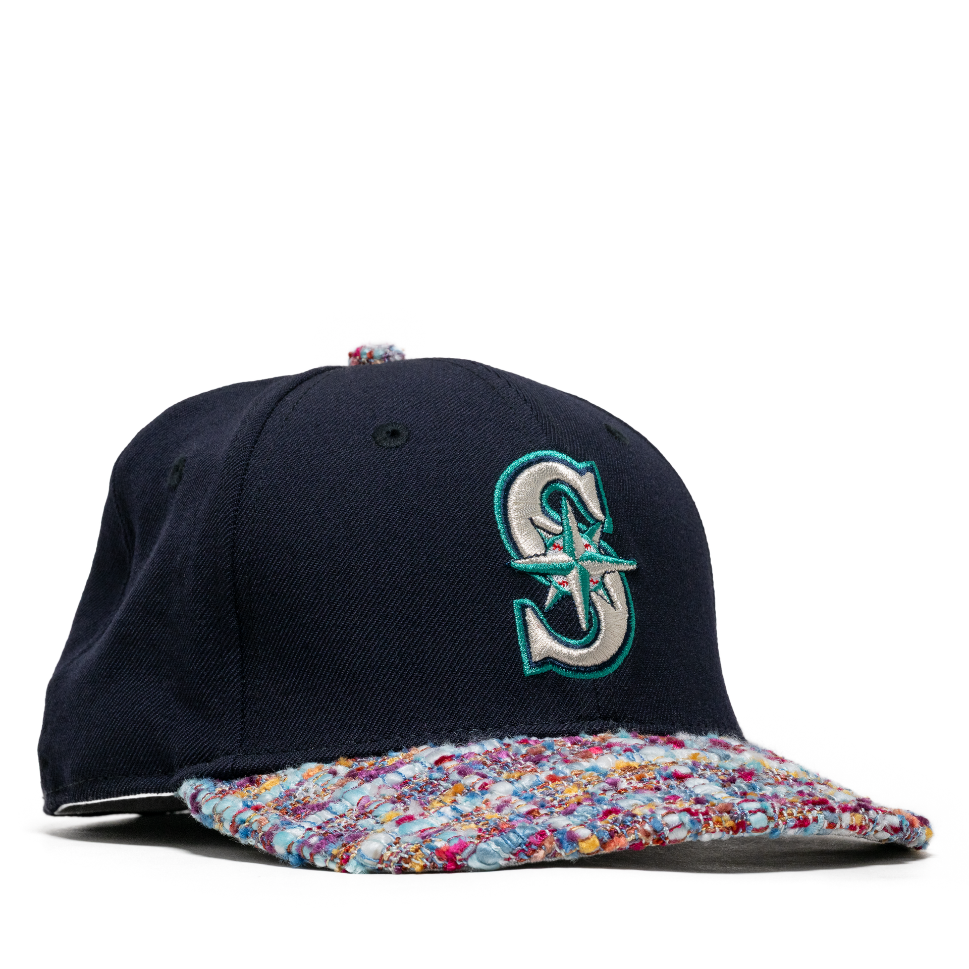 CUSTOM BLUE TWEED FITTED (pick your team)