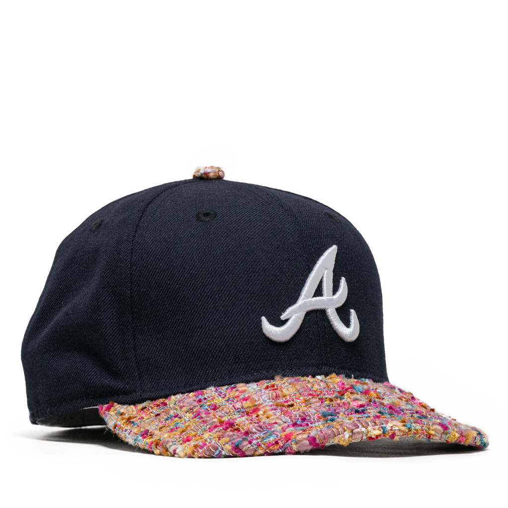 CUSTOM PINK TWEED FITTED (pick your team)